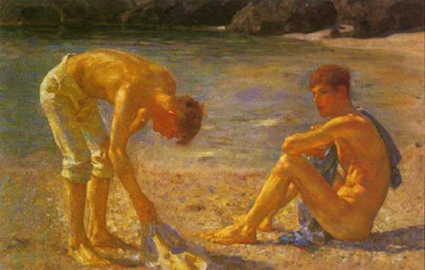 Генри Скотт Тук. Аквамарин. 1929